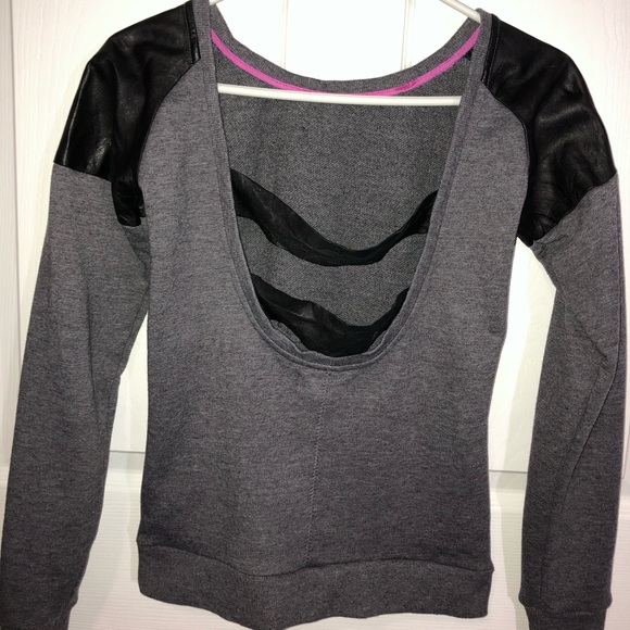 SUPER Brand Leather embellished sweater - Picture 2 of 7